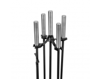 Krbové náradie K6 - čierna / nerezová