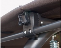 Záhradná hojdačka Natalie - hnedá / béžová