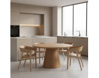 Rozkladací jedálenský stôl Nanet 115/150/185 - dub