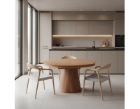 Rozkladací jedálenský stôl Nanet 115/150/185 - dub