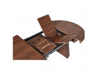 Rozkladací jedálenský stôl Nanet 115/150/185 - orech