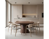 Rozkladací jedálenský stôl Nanet 115/150/185 - orech