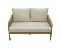 Záhradný set Narsi - béžová / prírodná