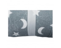 Obojstranná baránková deka Navo 150x200 cm - sivá / biela / vzor