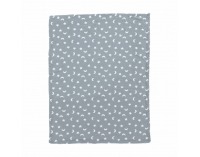 Obojstranná baránková deka Navo 150x200 cm - sivá / biela / vzor