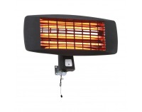 Elektrický ohrievač (infražiarič) na stenu NB-20AW - tmavosivá