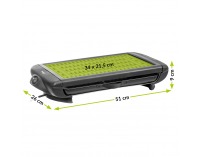 Záhradný elektrický gril NB-868A 1400 W - čierna