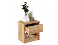 Nočný stolík Nea 2 New - dub craft zlatý