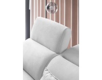 Rohová sedačka s rozkladom a úložným priestorom Nebia L - tmavomodrá