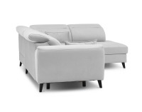 Rohová sedačka s rozkladom a úložným priestorom Nebia L - tmavomodrá