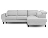 Rohová sedačka s rozkladom a úložným priestorom Nebia L - tmavomodrá