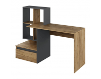 Písací stôl Nereo 2 New - dub artisan / grafit