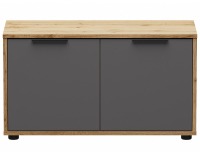 Predsieň Neston - sivý grafit / dub wotan