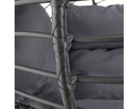 Závesné hojdacie kreslo Nexus - sivá