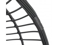 Závesné hojdacie kreslo Nexus - sivá