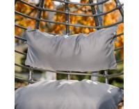 Závesné hojdacie kreslo Nexus - sivá