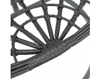 Závesné hojdacie kreslo Nexus - sivá