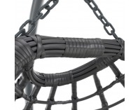 Závesné hojdacie kreslo Nexus - sivá