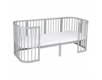 Rozšírenie k rastúcej postieľke 7v1 Niko / Lili - svetlosivá