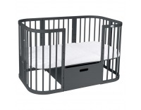 Úložný priestor k rastúcej postieľke 7v1 Niko / Lili - grafit