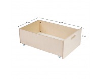 Úložný priestor k rastúcej postieľke 7v1 Niko / Lili - prírodná