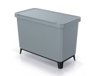 Odpadkový kôš na triedený odpad NKS45W2 33 l - svetlosivá