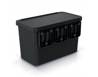 Odpadkový kôš na triedený odpad NKS45W2 33 l - svetlosivá