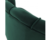 Pohovka Noblin New - smaragdová (Velvet) / zlatá