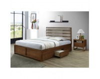 Nočný stolík Betra - orech