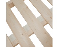 Manželská posteľ Noemi 160x200 cm - prírodná