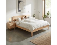Manželská posteľ Noemi 160x200 cm - prírodná