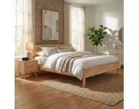 Manželská posteľ Noemi 180x200 cm - prírodná