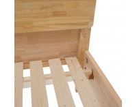 Manželská posteľ Noemi 180x200 cm - prírodná