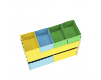 Organizér na hračky Nomito Typ 2 - kombinácia farieb / vzor