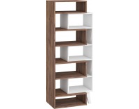 Regál Nordis NOR-12 - craft tobaco / biela