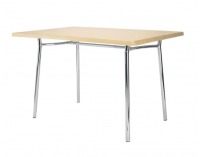 Jedálenský stôl Tiramisu Duo 120 - chróm / buk (W019)