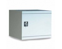 Nadstavba na kancelársku skriňu s policou NSB 600 - svetlosivá