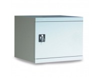 Nadstavba na kancelársku skriňu NSB 600 - svetlosivá