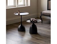 Konferenčný stolík (2 ks) Nubo - čierna
