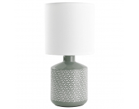 Stolná lampa Ofred - biela / sivá