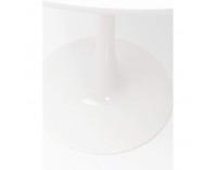 Okrúhly jedálenský stôl Reventon 80x75 cm - biela matná