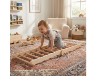 Montessori Piklerovej trojuholník 3v1 Oprin - prírodná / mix farieb