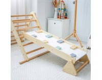 Montessori Piklerovej trojuholník 3v1 Oprin - prírodná / mix farieb