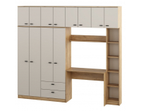 Študentská zostava Orbi - dub artisan / kašmír