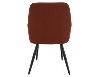 Jedálenské kreslo Oskor - hnedá / čierna