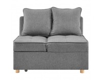 Rozkladacia pohovka Osvaldo - sivá