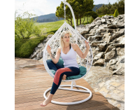 Stojan na závesné hojdacie kreslo Otan New Typ 2 - biela