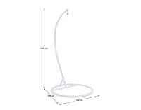 Stojan na závesné hojdacie kreslo Otan New Typ 2 - biela