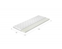 Obojstranný penový matrac (topper) P25 90 90x200 cm
