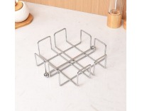 Stojan na servítky Palino - strieborná